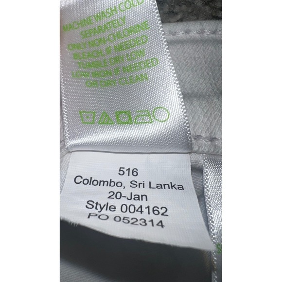 Lilly Pulitzer SOUTH OCEAN HIGH RISE STRETCH SKINNY JEAN Sz 8 coastal - Picture 8 of 11